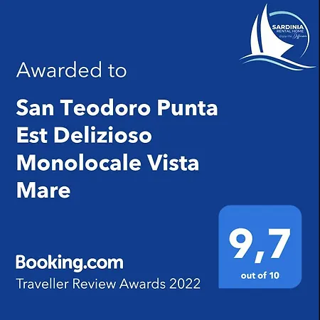 Apartamento Punta Est - Mono Ostro Terrazza Fronte Mare San Teodoro (Sardinia)