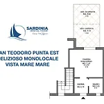 Punta Est - Mono Ostro Terrazza Fronte Mare * San Teodoro (Sardinia)