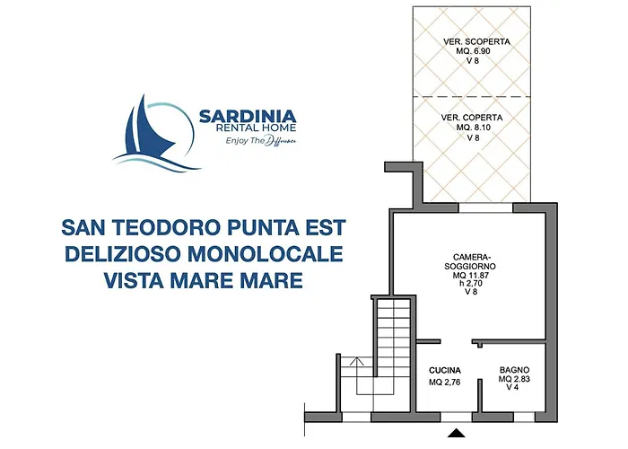 Punta Est Delizioso Monolocale Vista Mare * San Teodoro (Sardinia)
